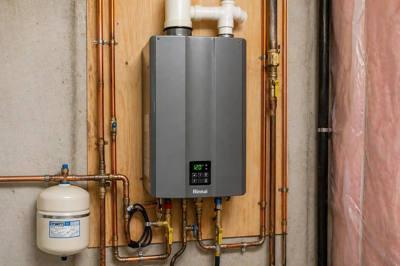 Tankless water heater upgrade Nutana Saskatoon